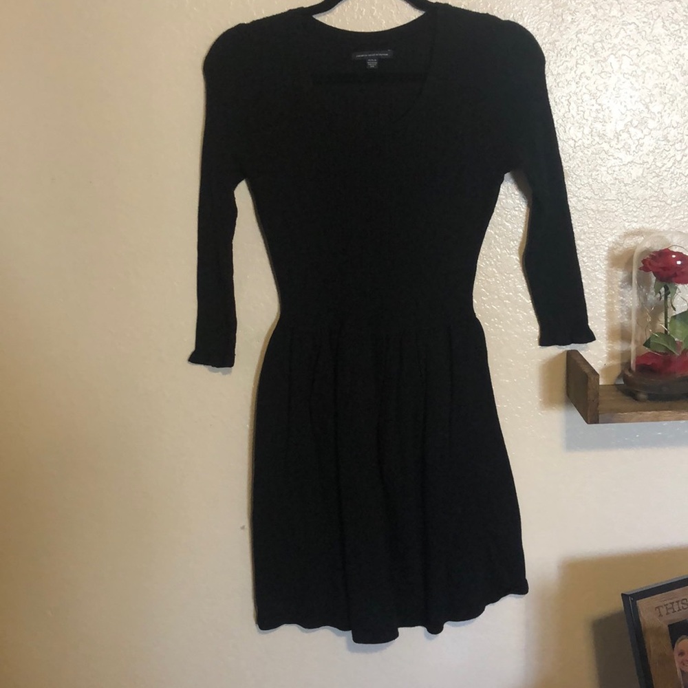 Black AE Dress Long Sleeve